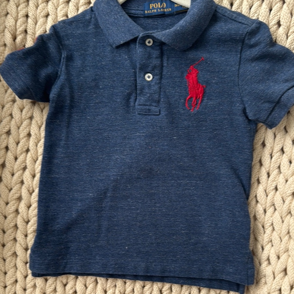Polo by Ralph Lauren Kids Navy Blue Polo Shirt